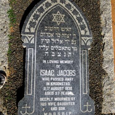 JACOBS Isaac 1930