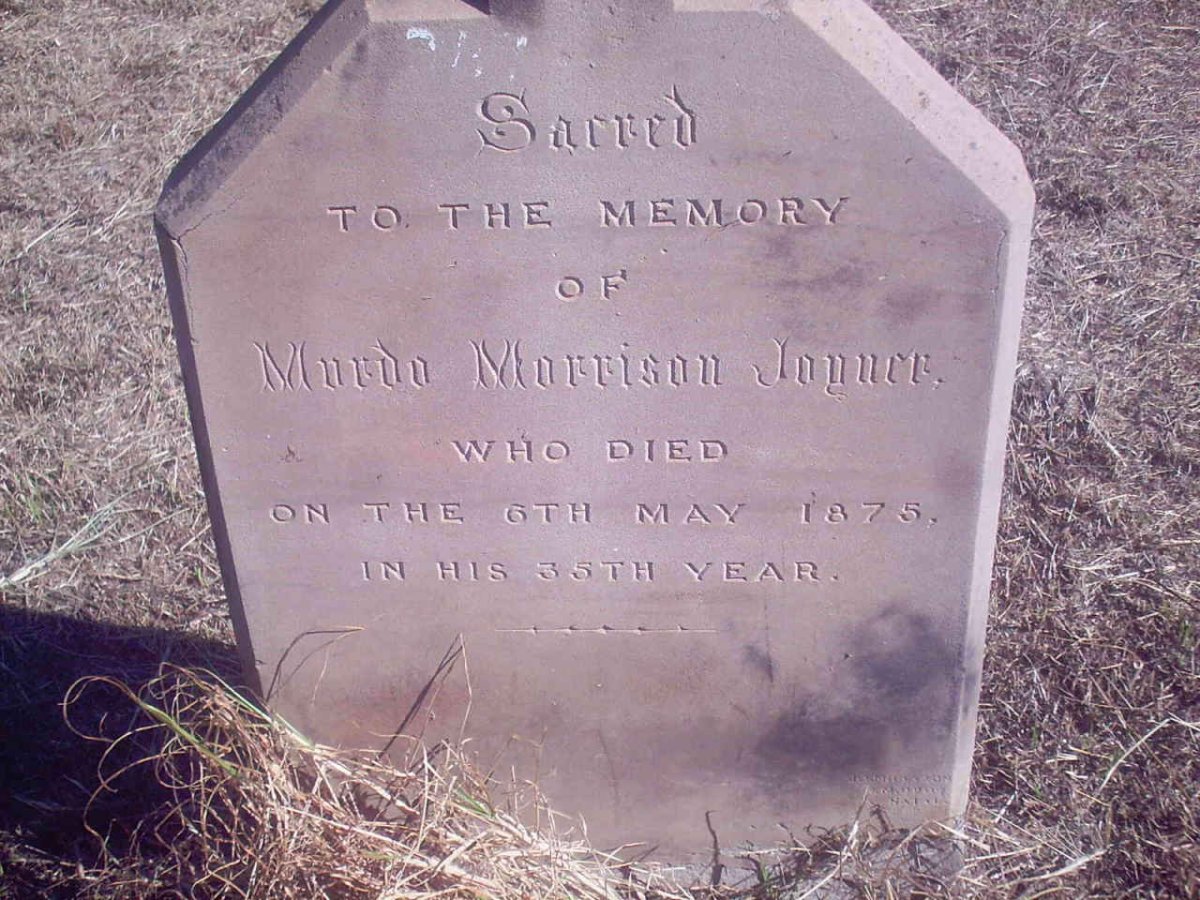 JOYNER Murdo Morrison -1875