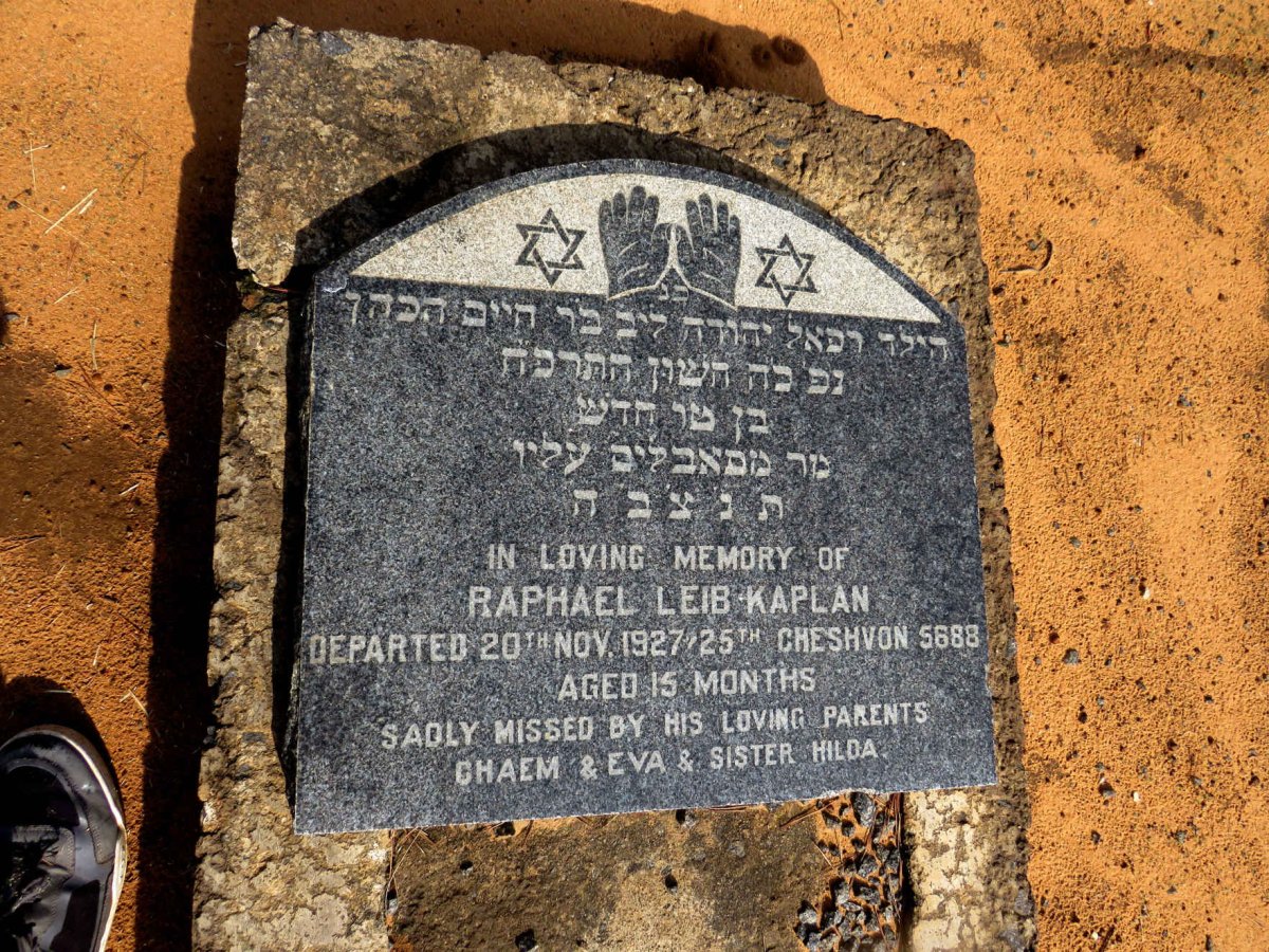 KAPLAN Raphael, LEIB -1927