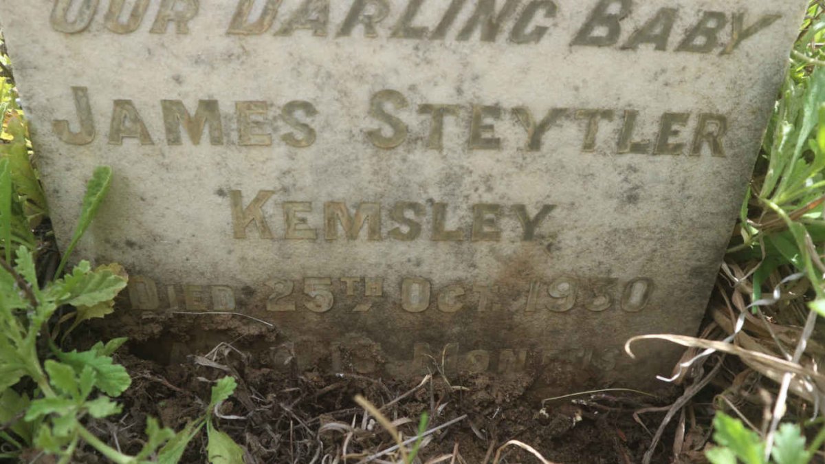 KEMSLEY James Steytler -1930
