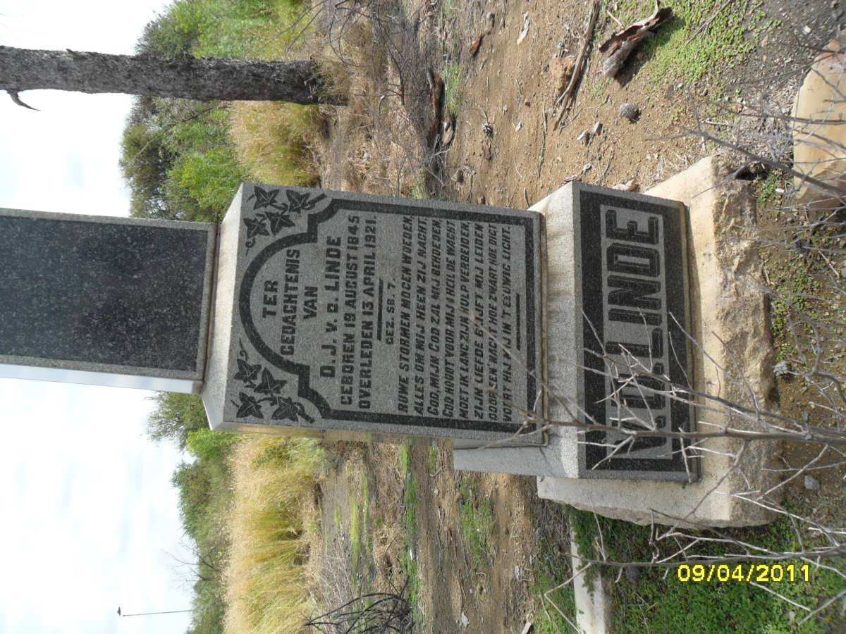LINDE D.J., v.d. 1845-1921