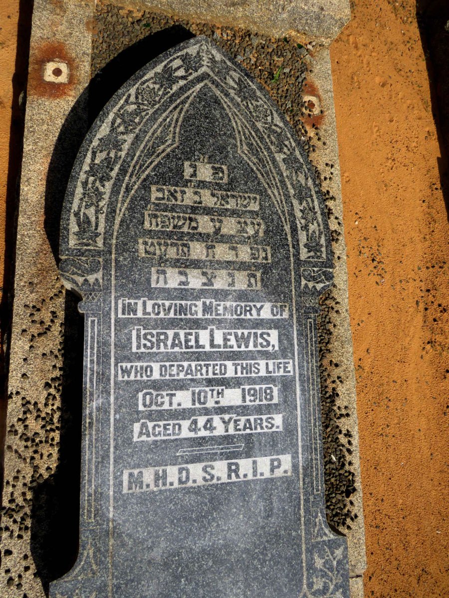 LEWIS Israel -1918