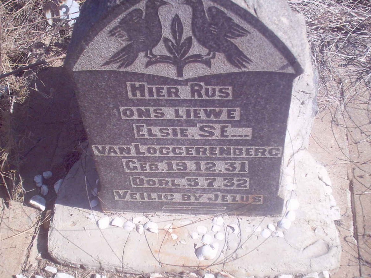 LOGGERENBERG Elsie S.E. 1931-1932