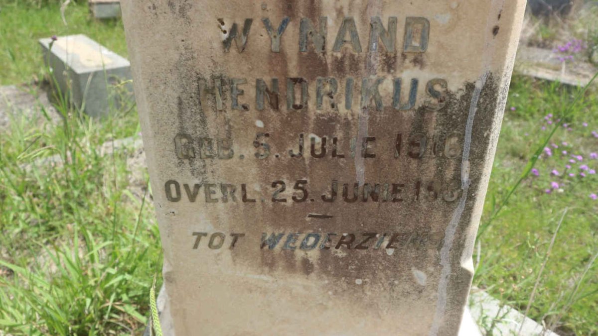 LINDEN Wynand Hendrikus, v.d. 1916-1931