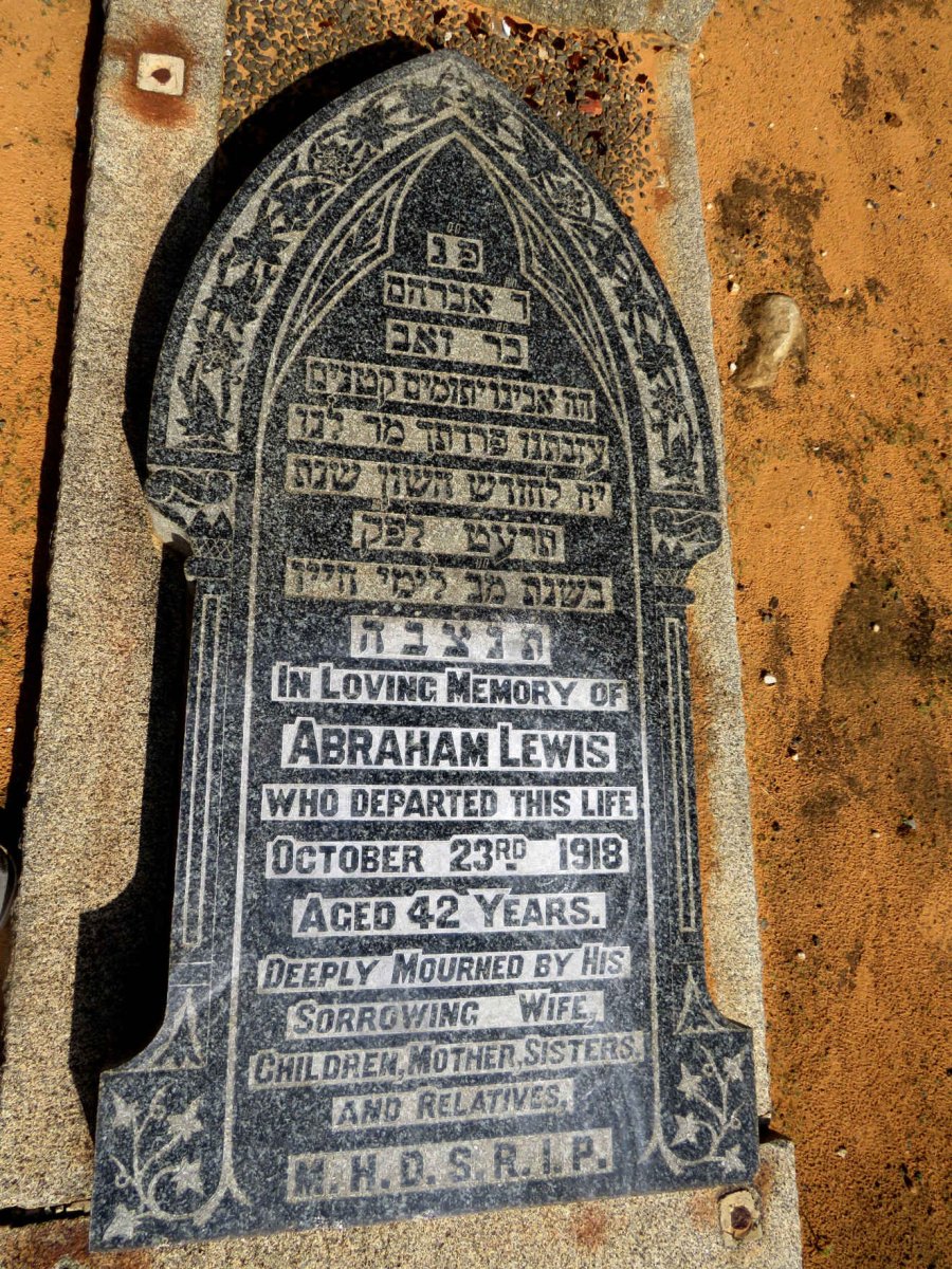 LEWIS Abraham -1918