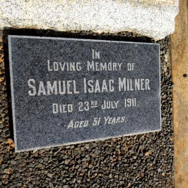 MILNER Samuel Isaac -1911