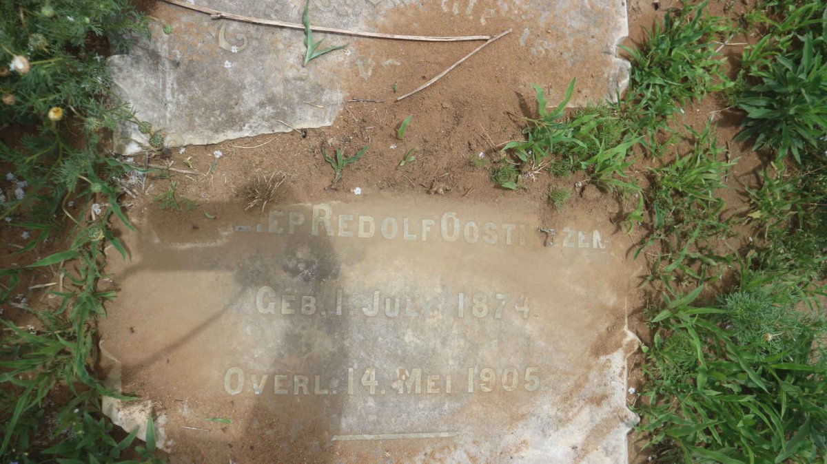OOSTHUIZEN Godlieb Redolf 1874-1905