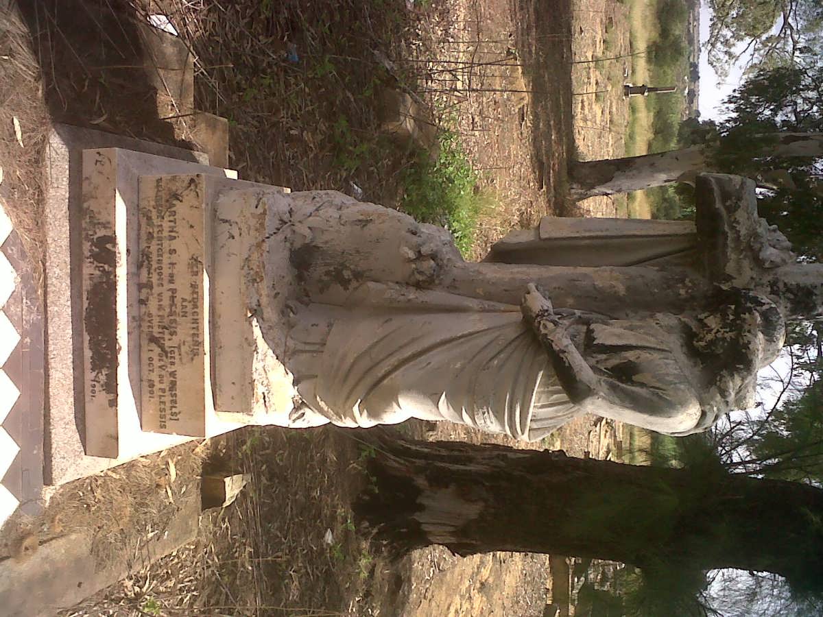 PLESSIS Martha S.I., du nee WESSELS -1901 :: PLESSIS Jurie Hendrik, du 1898-1901