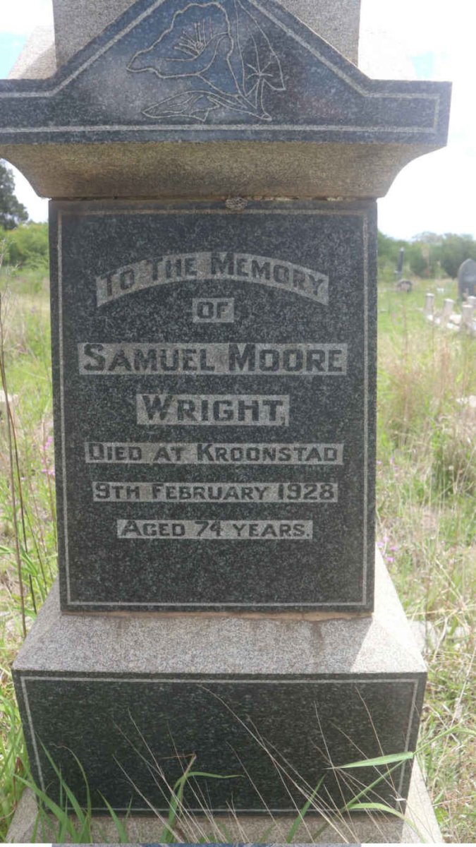 WRIGHT Samuel Moore -1928