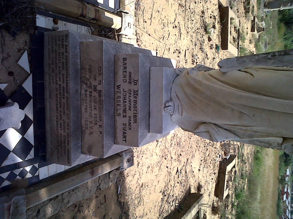 WESSELS Barend Johannes Swart 1838-1920