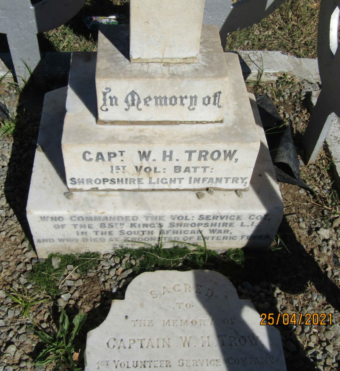 TROW W.H. -1900