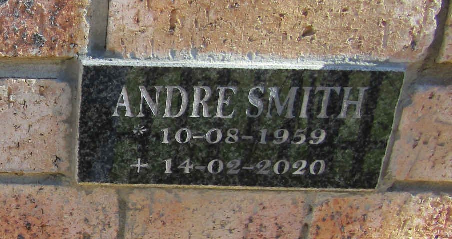 SMITH Andre 1959-2020