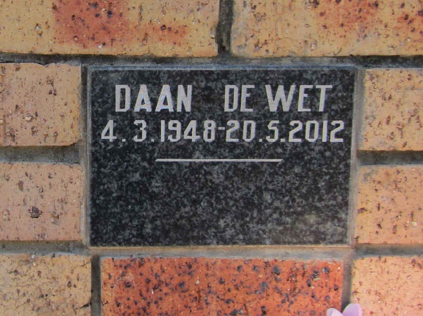 WET Daan, de 1948-2012