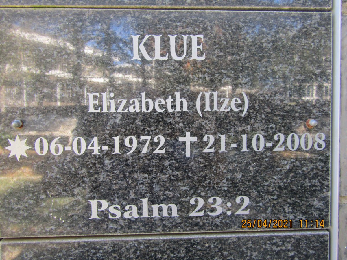 KLUE Elizabeth 1972-2008