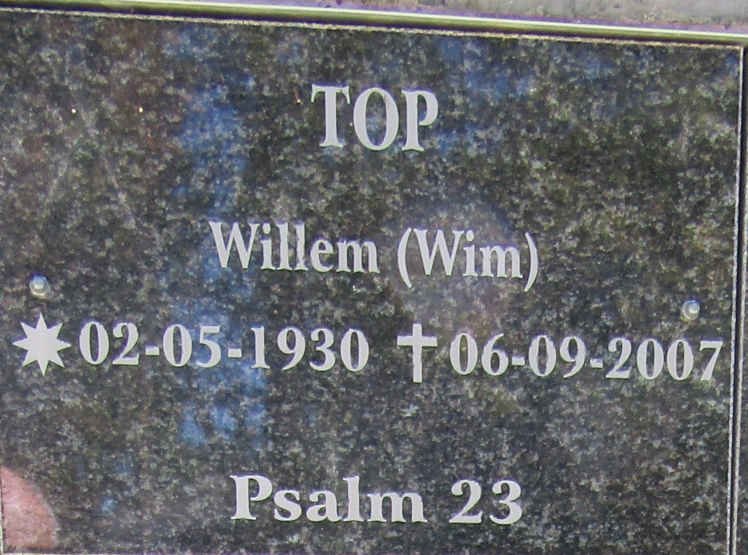 TOP Willem 1930-2007