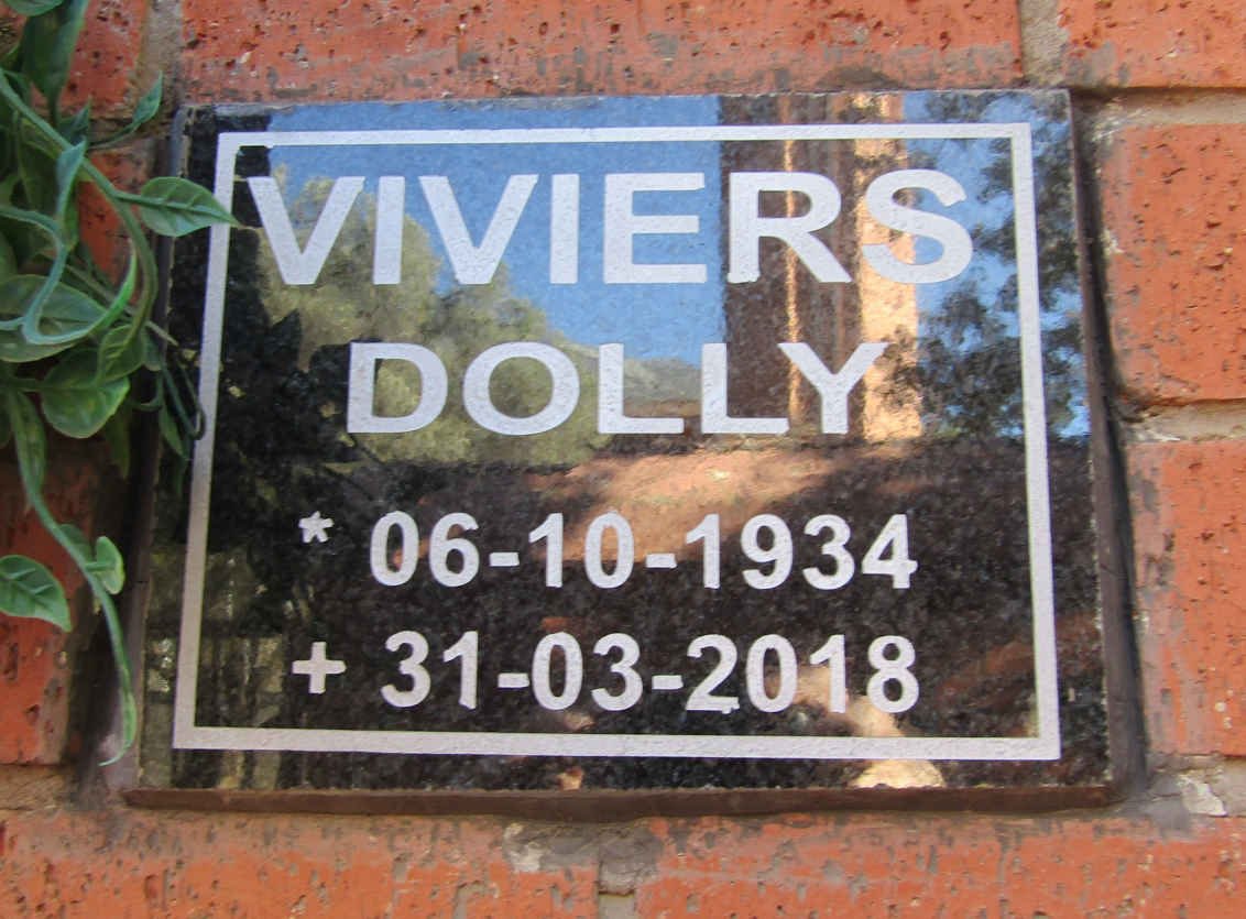 VIVIERS Dolly 1934-2018
