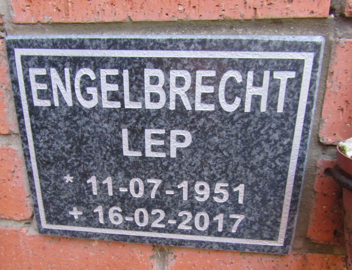 ENGELBRECHT L.E.P. 1951-2017