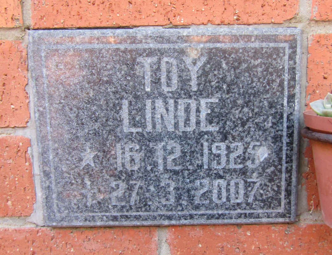 LINDE Toy 1925-2007
