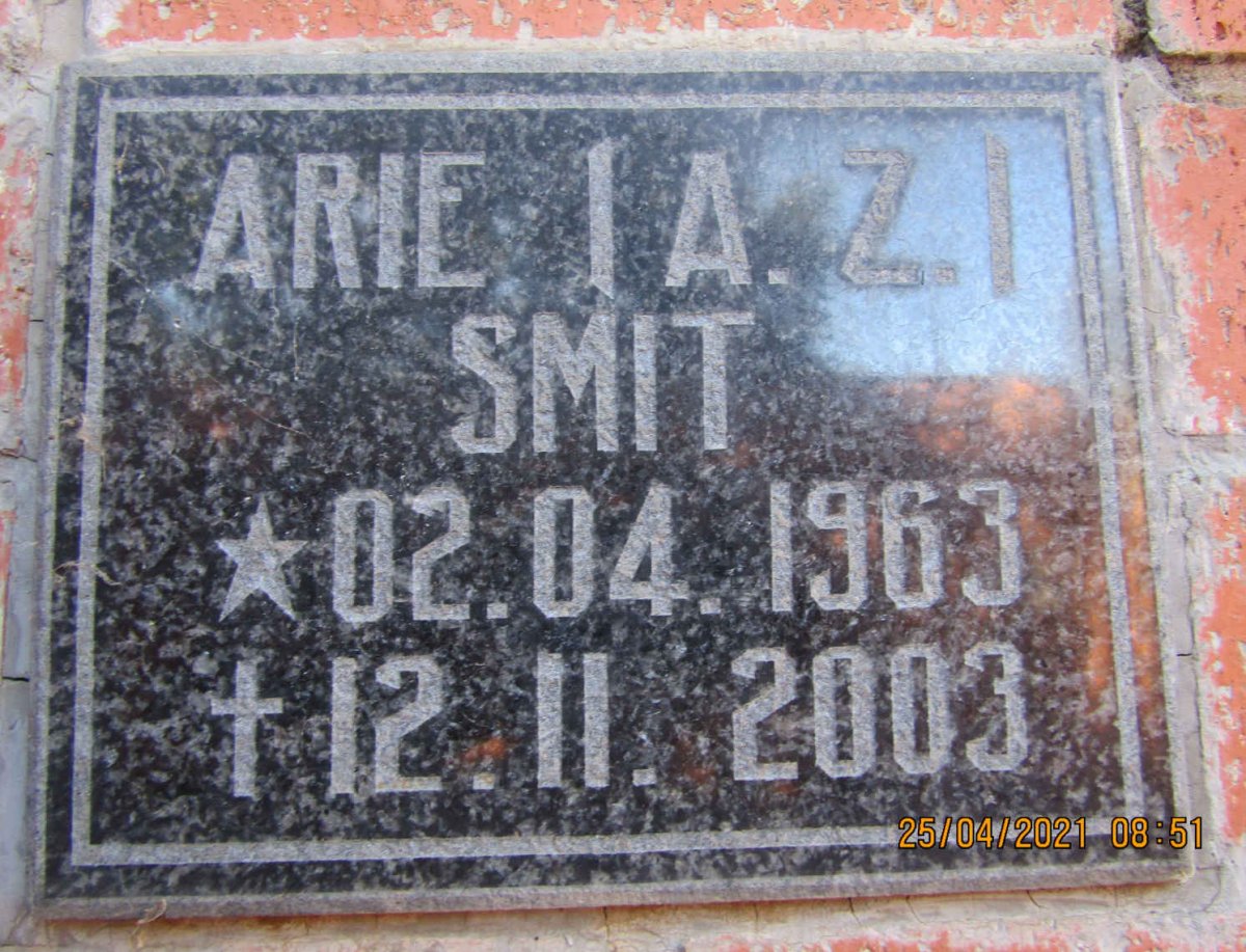 SMIT A.Z. 1963-2003