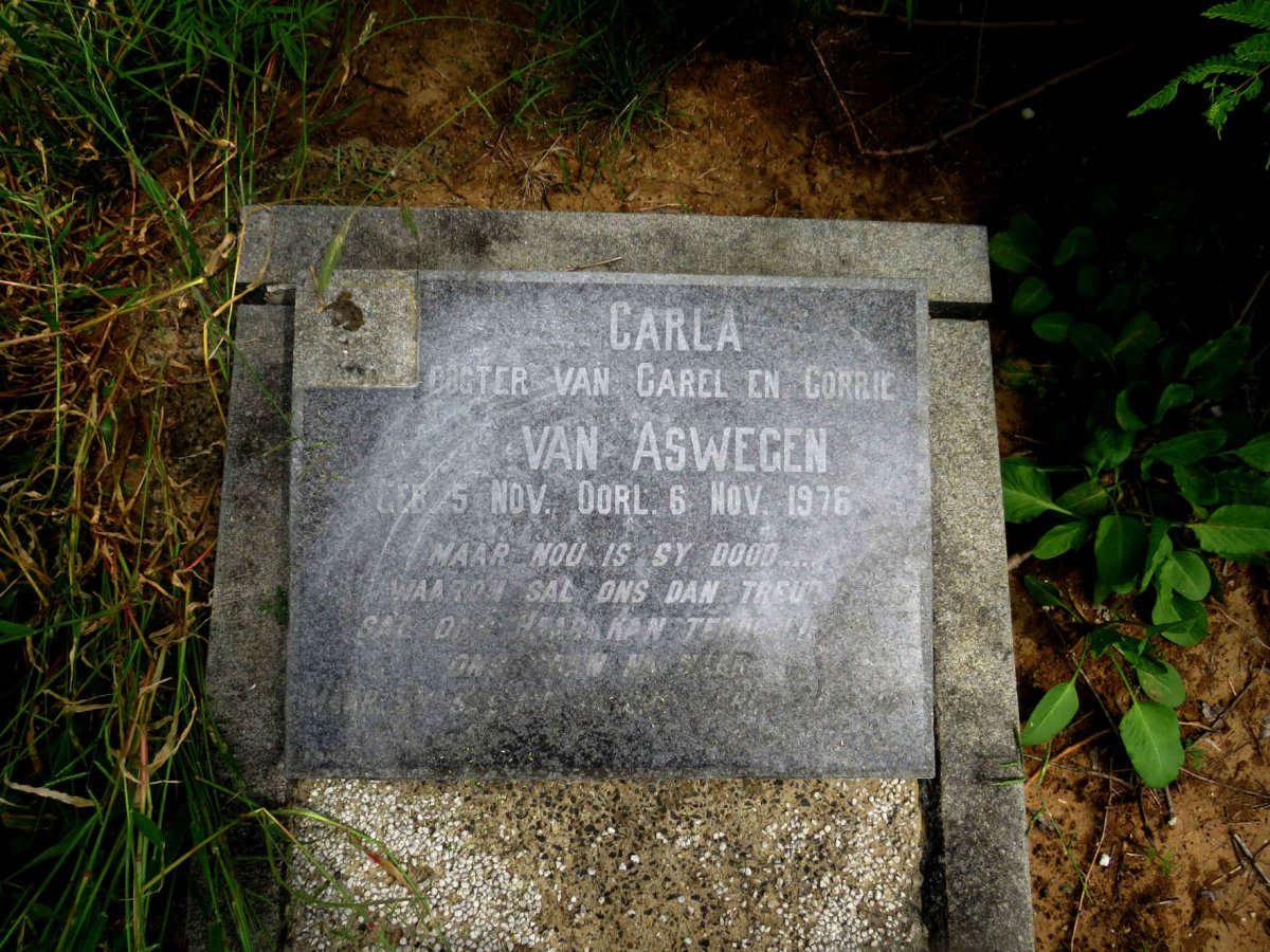 ASWEGEN Carla, van 1976-1976