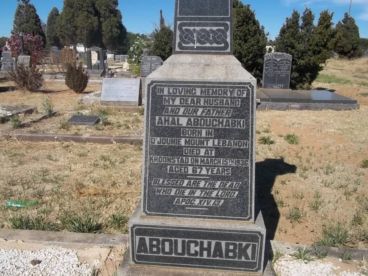 ABOUCHABKI Ahal -1936