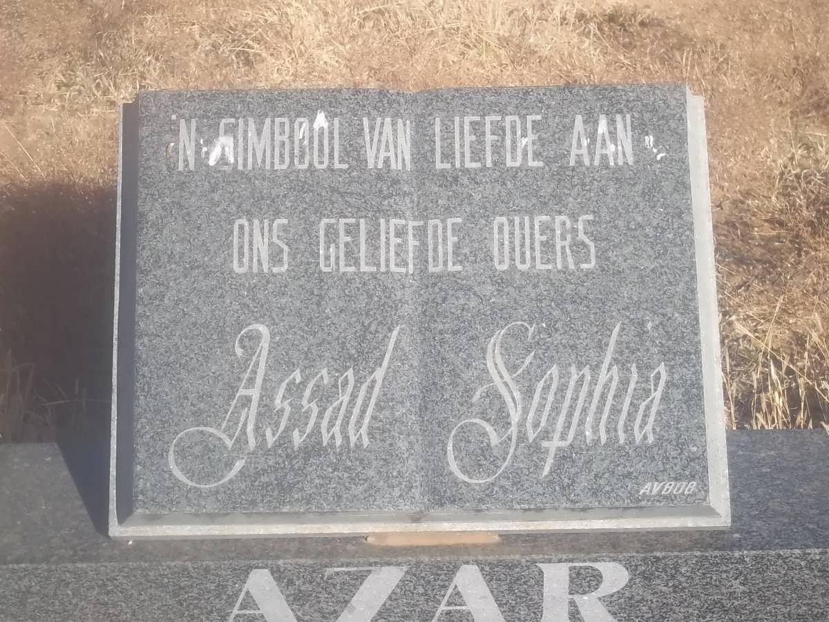 AZAR Assad &amp; Sophia