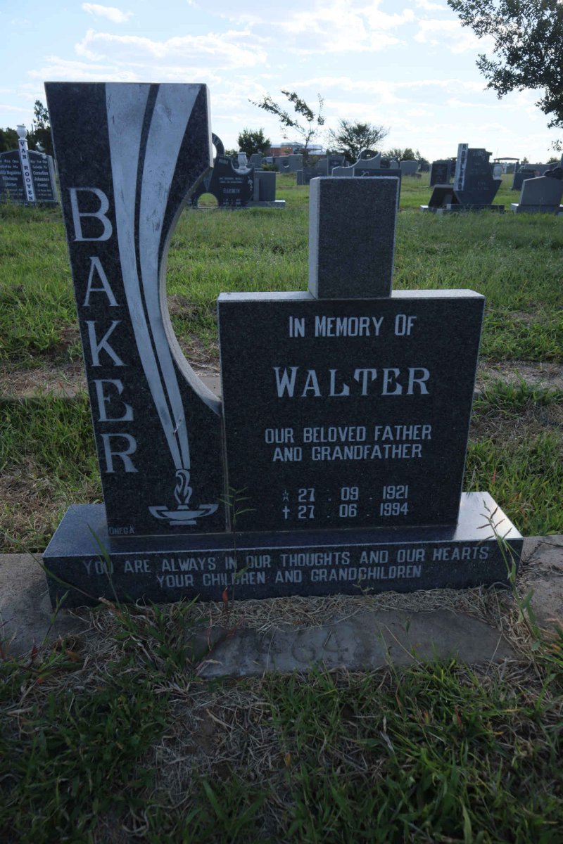 BAKER Walter 1921-1994