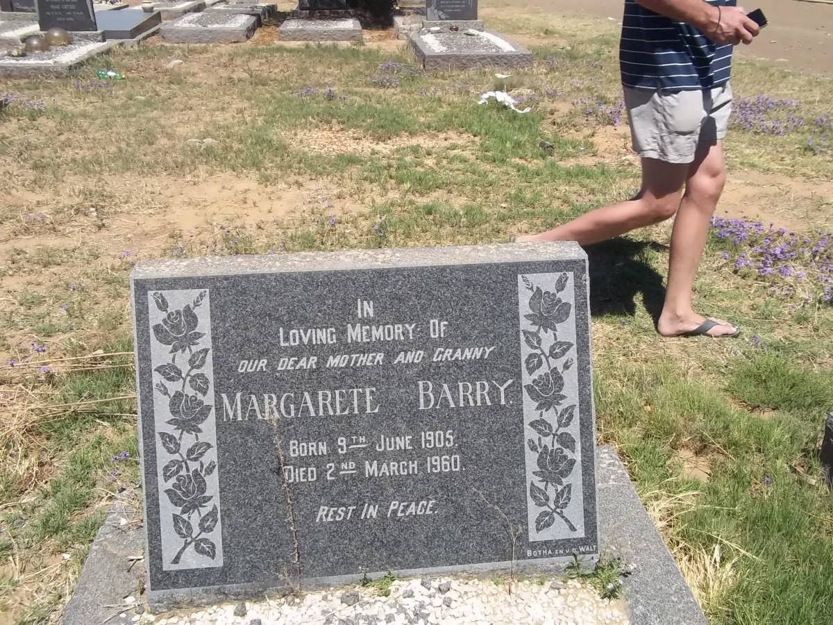 BARRY Margarete 1905-1960