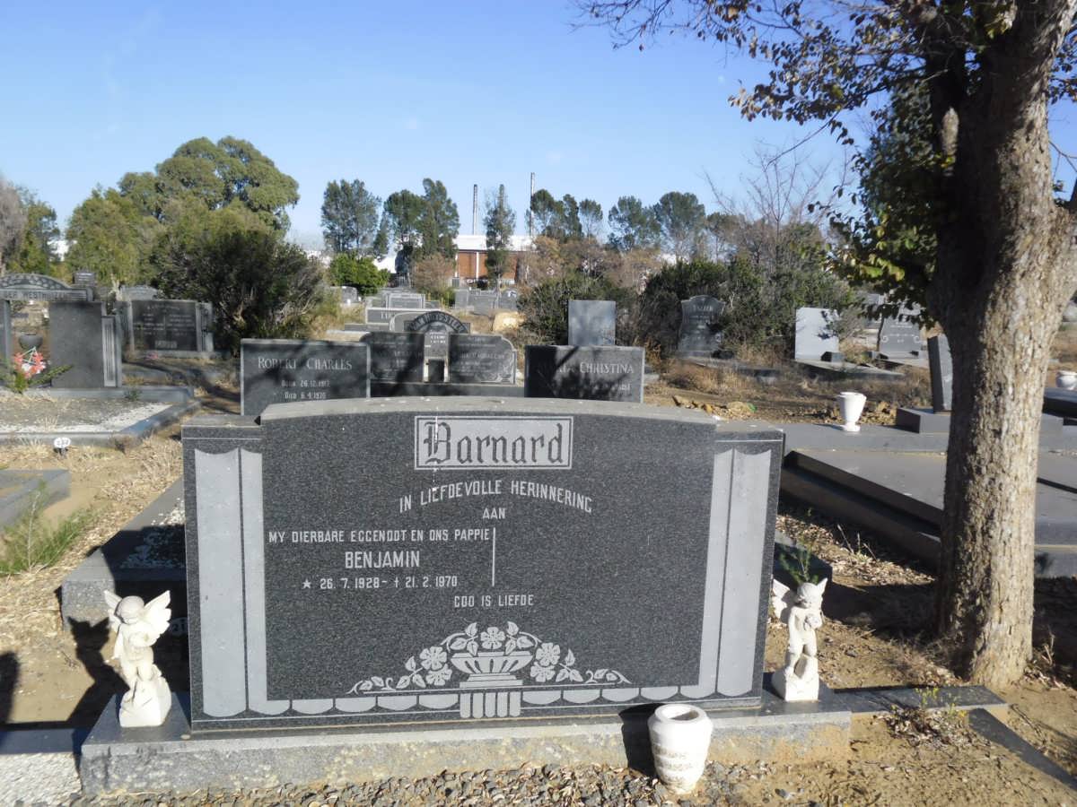 BARNARD Benjamin 1928-1970