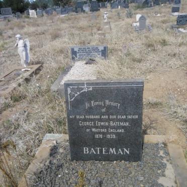 BATEMAN George Edwin 1870-1939