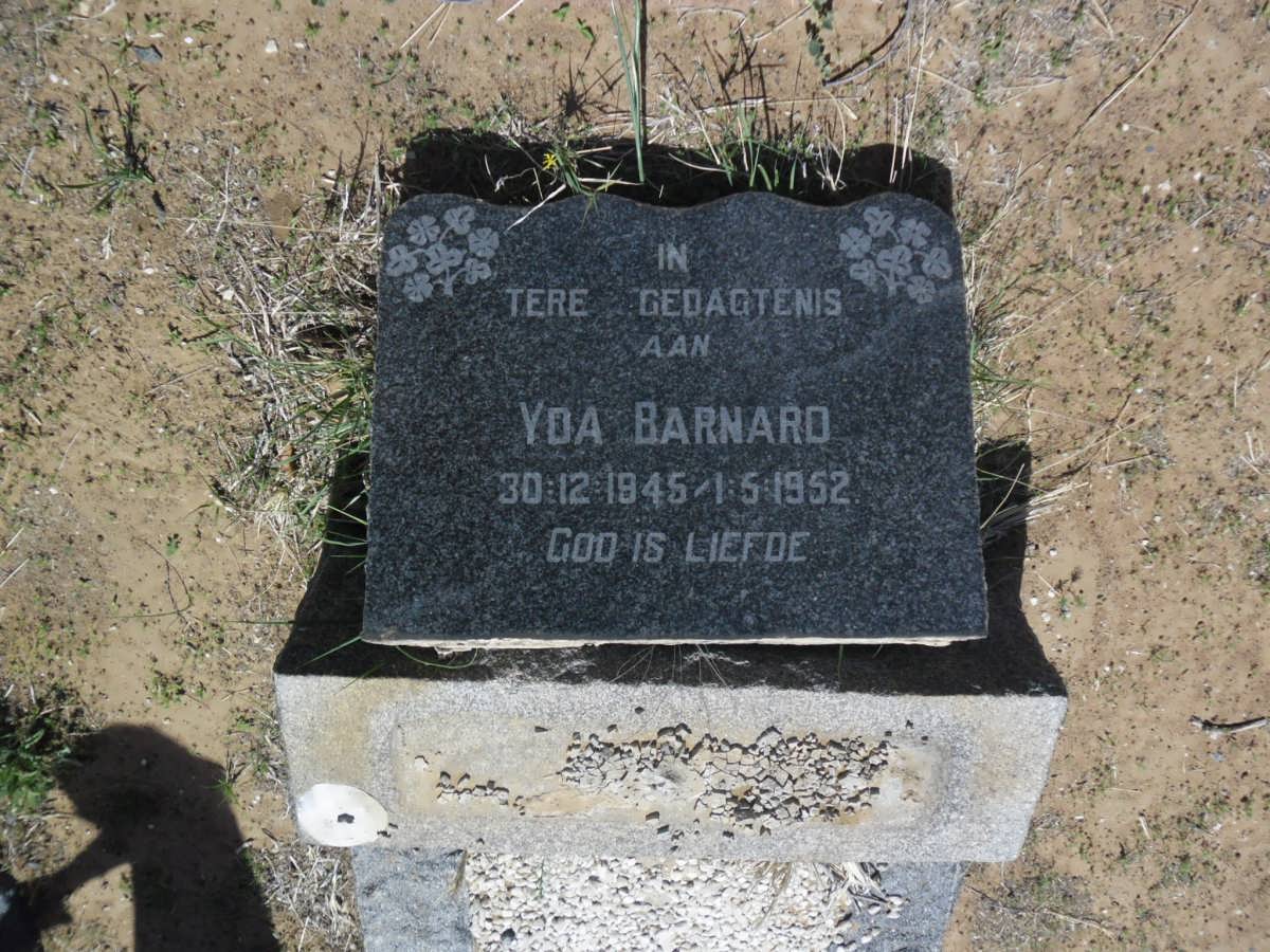 BARNARD Yda 1945-1952