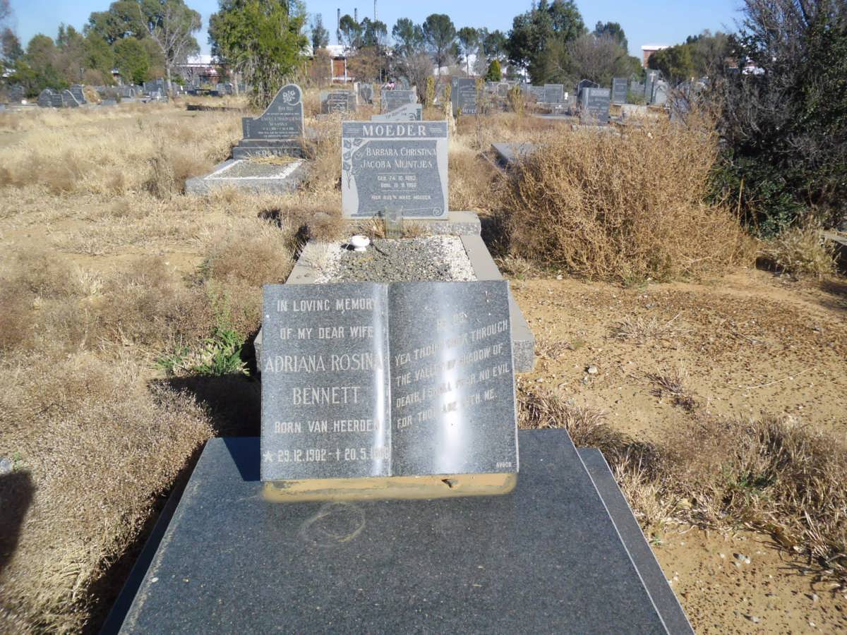 BENNETT Adriana Rosina 1902-1966