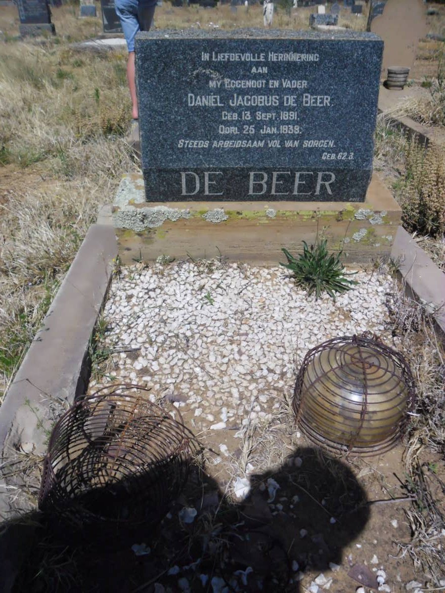 BEER Daniel Jacobus, de 1891-1939
