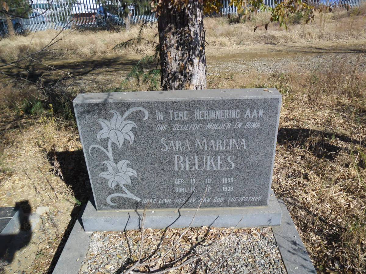 BEUKES Sara Mareina 1895-1979