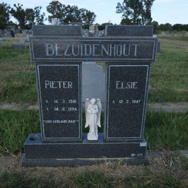 BEZUIDENHOUT Pieter 1941-1994 &amp; Elsie 1947-