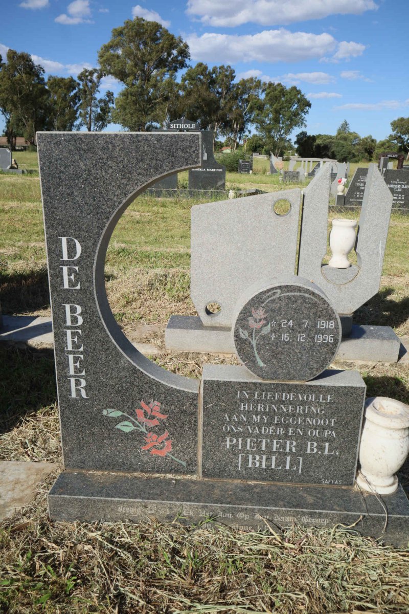 BEER Pieter B.L., de 1918-1996
