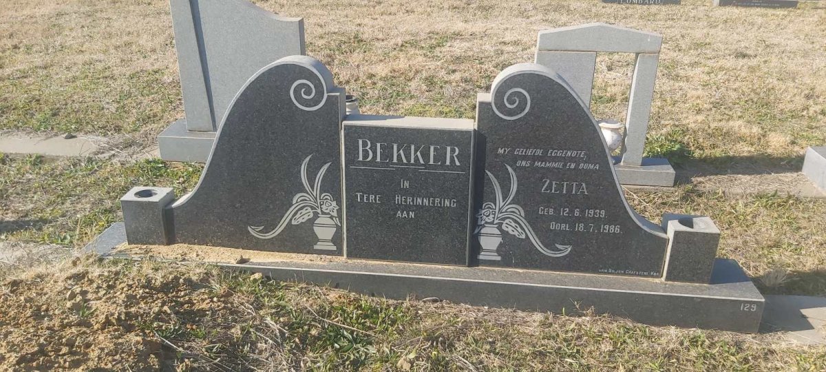 BEKKER Zetta 1939-1986