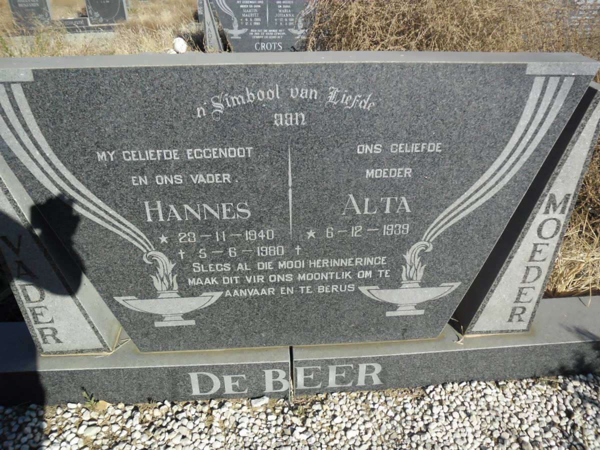 BEER Hannes, de 1940-1980 &amp; Alta 1939-