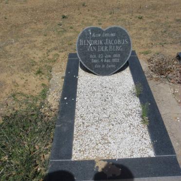 BERG Hendrik Jacobus, van der 1969-1969