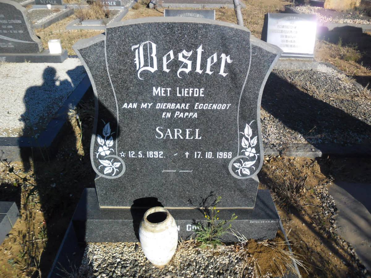 BESTER Sarel 1892-1968