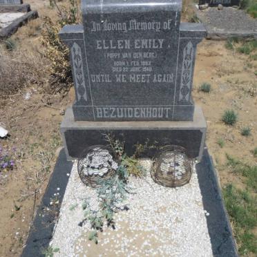 BEZUIDENHOUT Ellen Emily nee VAN DEN BERG 1893-1948