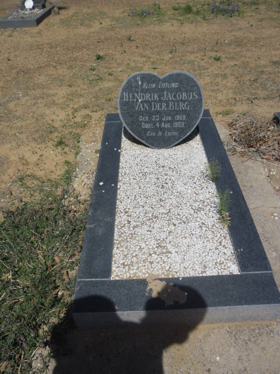 BERG Hendrik Jacobus, van der 1969-1969