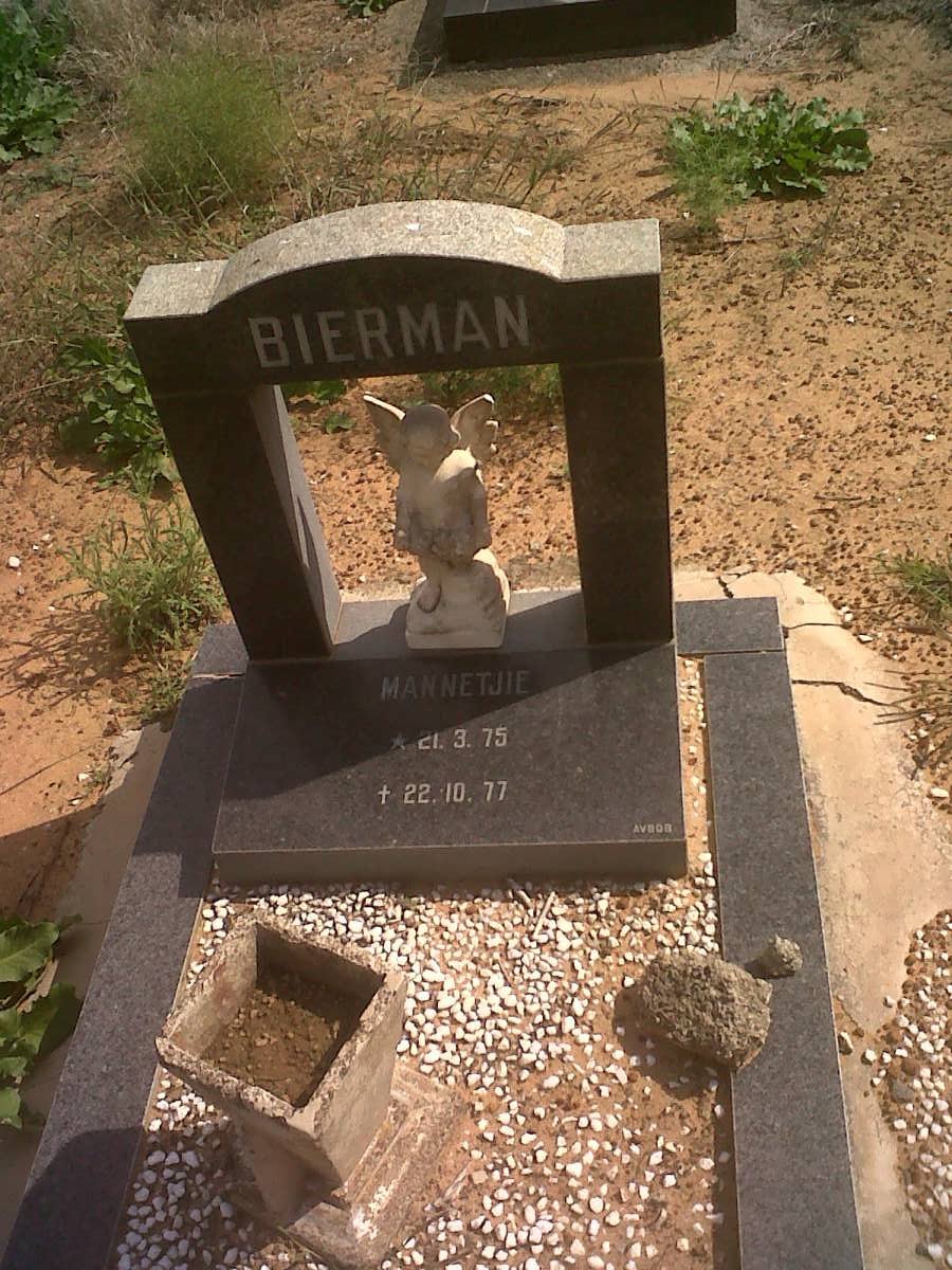 BIERMAN Hannetjie 1975-1977