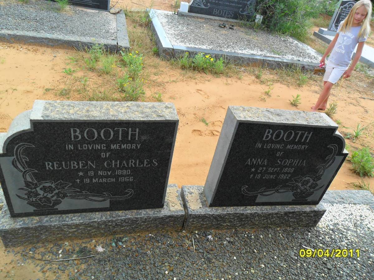 BOOTH Reuben Charles 1890-1966 &amp; Anna Sophia 1888-1962