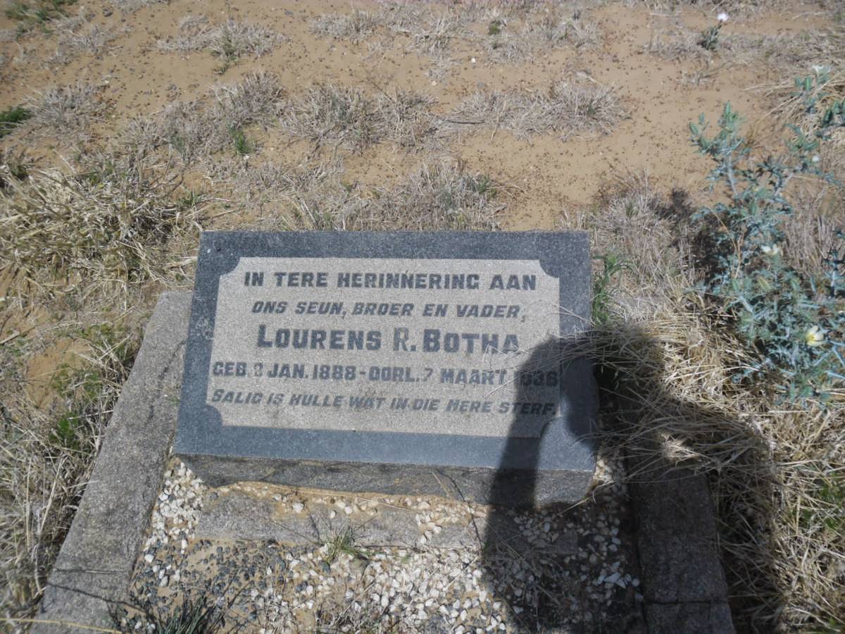 BOTHA Lourens R. 1888-1936