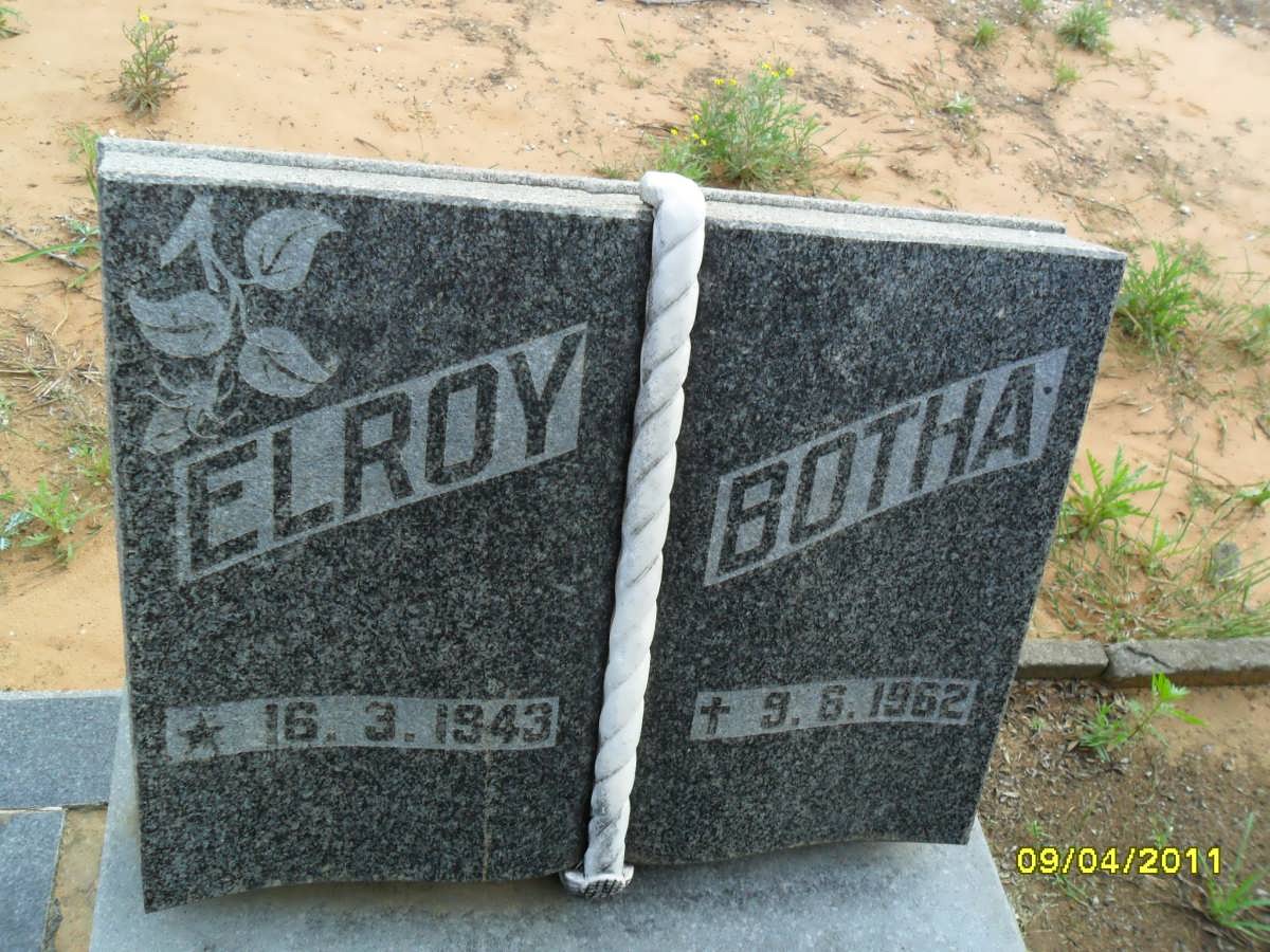 BOTHA Elroy 1943-1962
