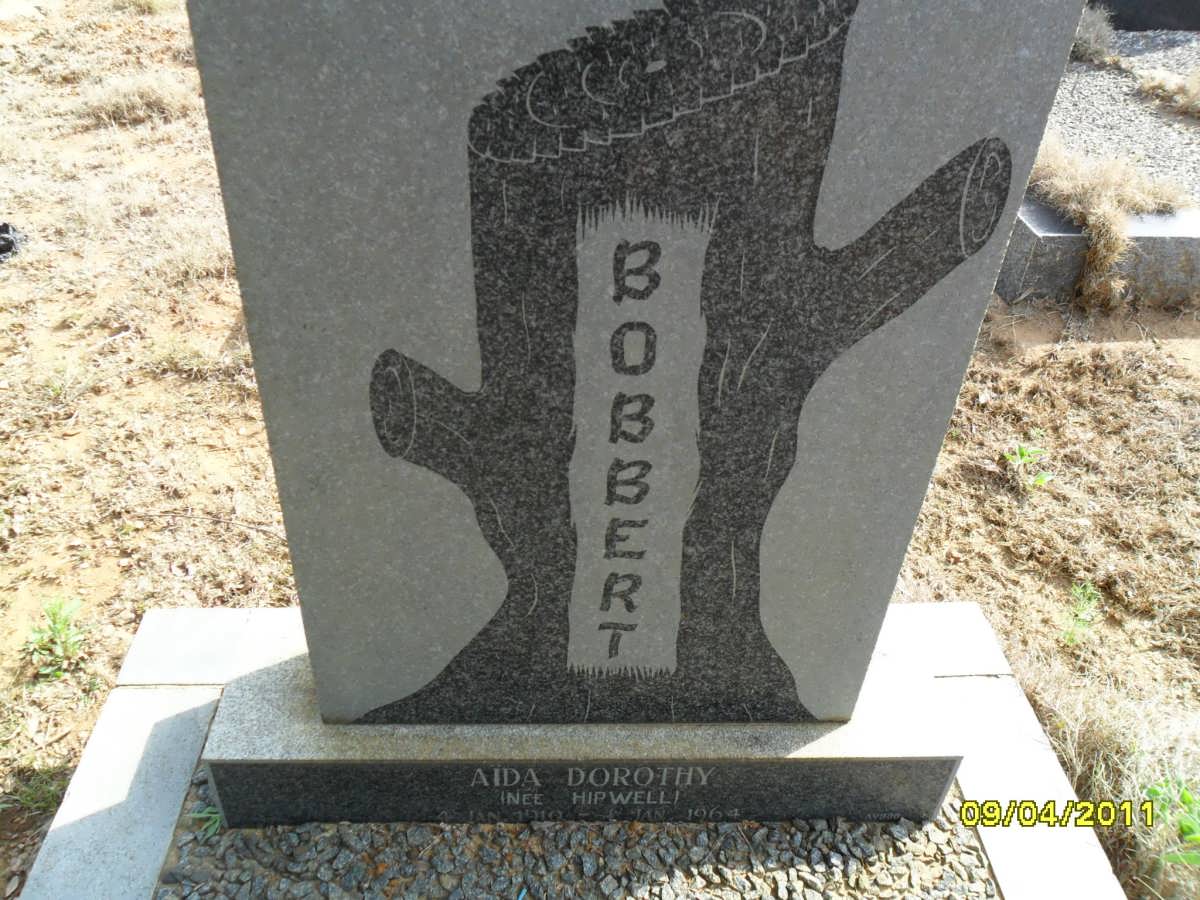 BOBBERT Aida Dorothy nee HIPWELL 1910-1964