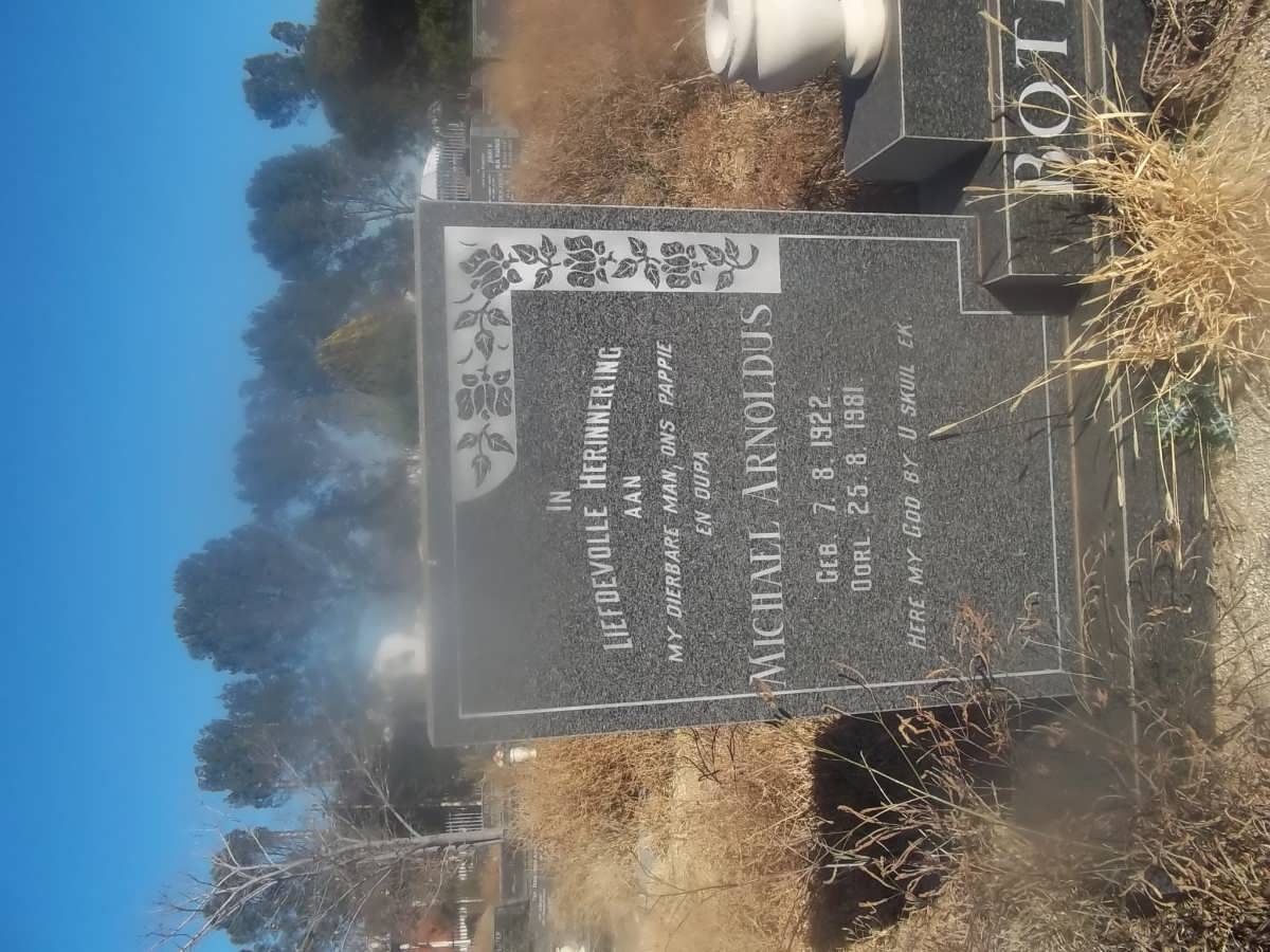 BOTHA Michael Arnoldus 1922-1981