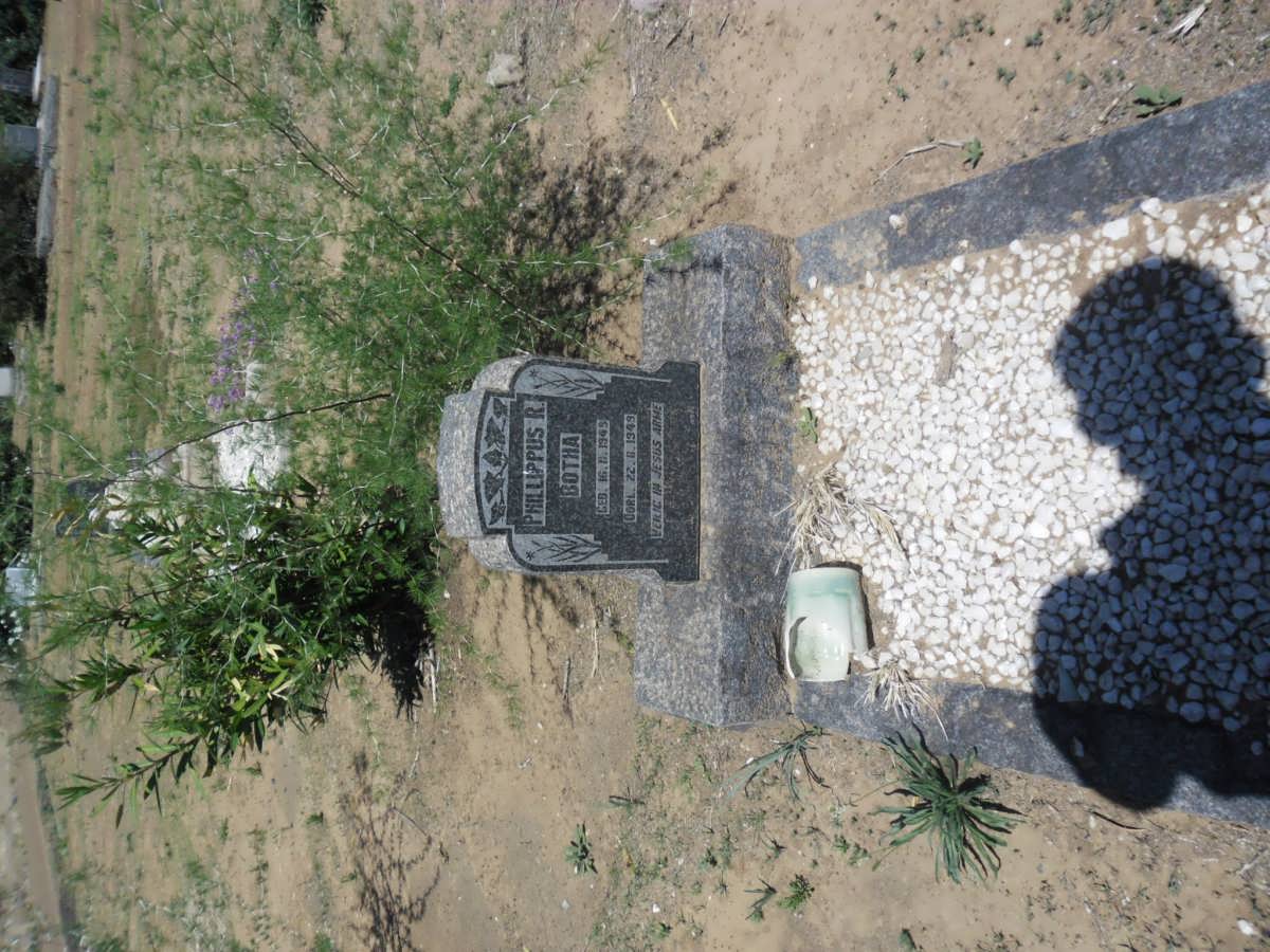 BOTHA Phillippus R. 1945-1949