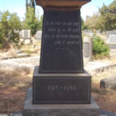 BOTHA Philip R. 1913-1954